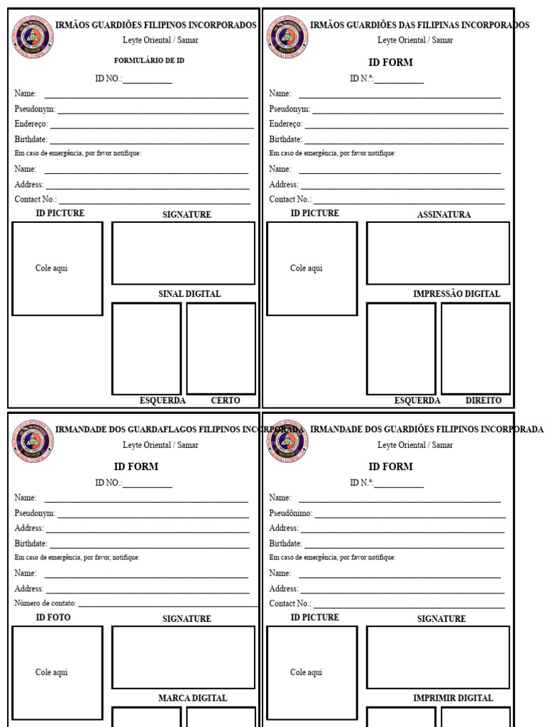 Id Formulário | PDF