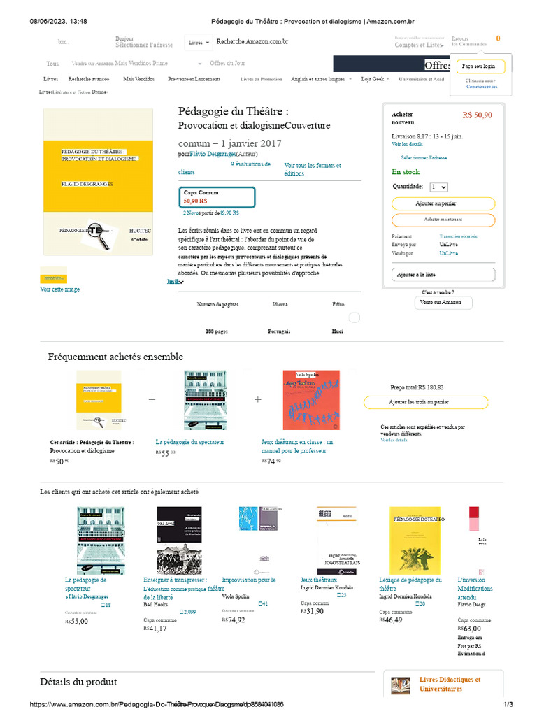 Pédagogie du Théâtre : Provocation et Dialogisme | PDF | Visa Inc ...