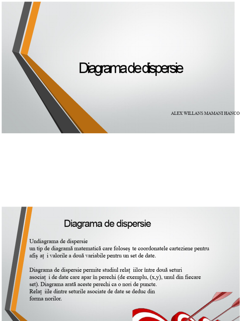 Diagrama de Dispersie | PDF