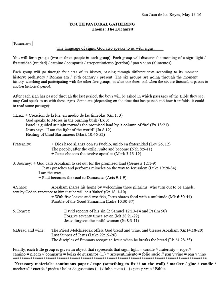 Dynamics About The - Eucharist | PDF | Sacraments | Penance