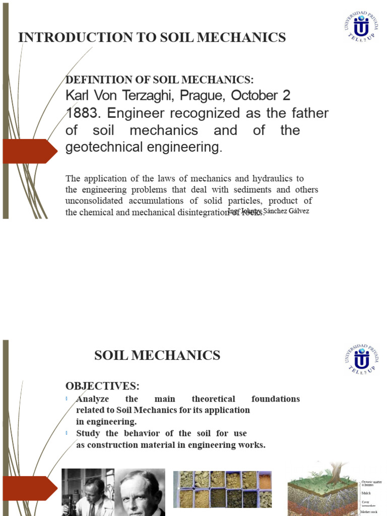 Introduction to Soil Mechanics Basics | PDF | Soil | Soil Mechanics
