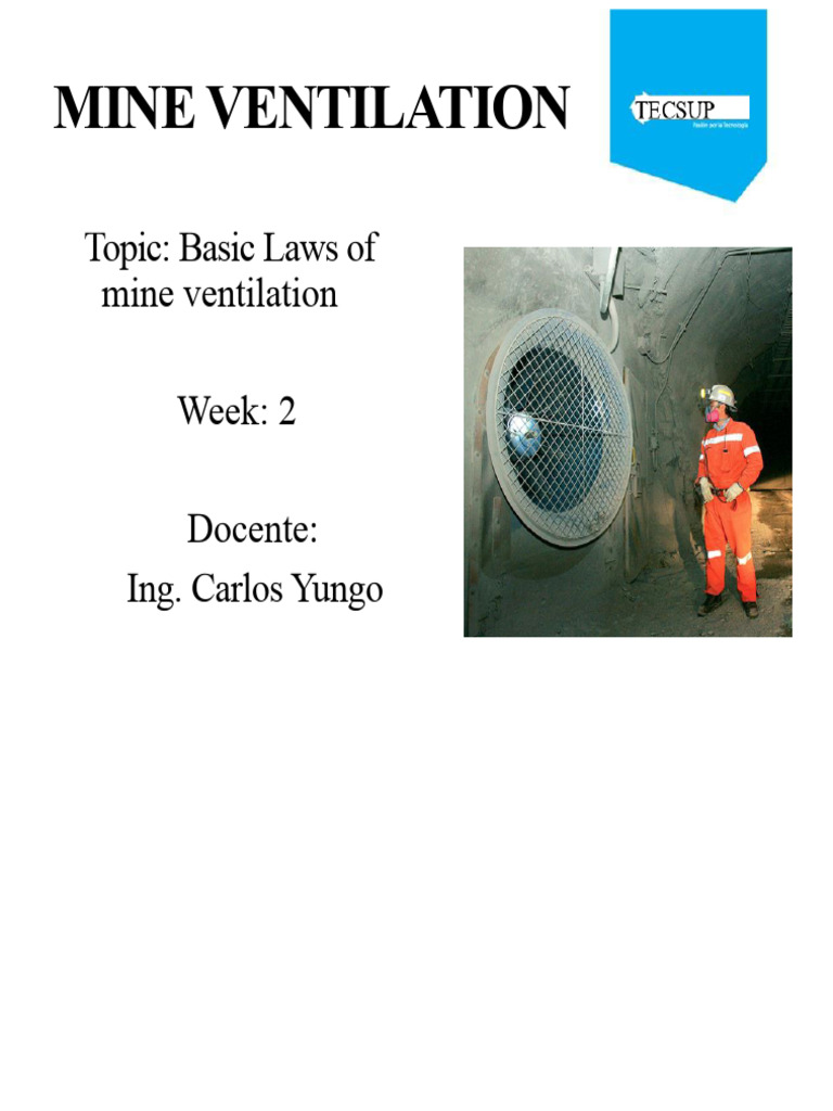 Mine Ventilation Laws Explained | PDF | Fluid Dynamics | Flow Measurement