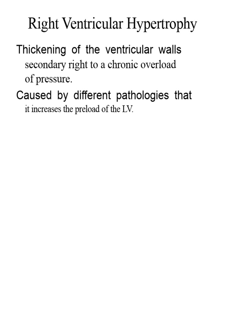 Right Ventricular Hypertrophy and EKG of Pericarditis | PDF ...