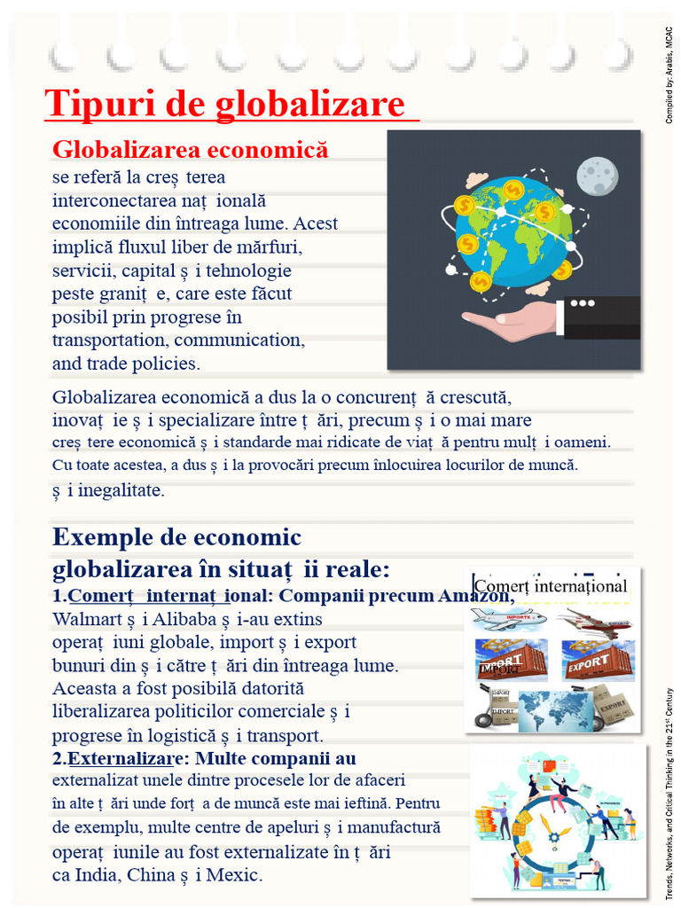 TNCT-Tipuri de Globalizare | PDF