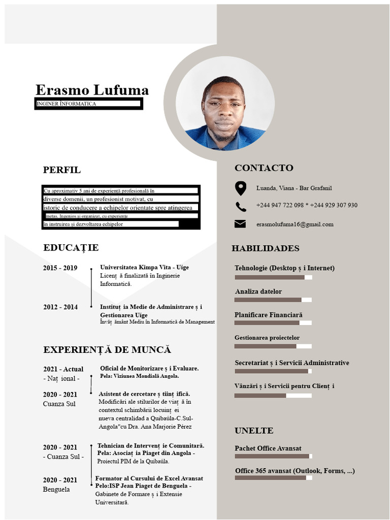 Model de CV | PDF