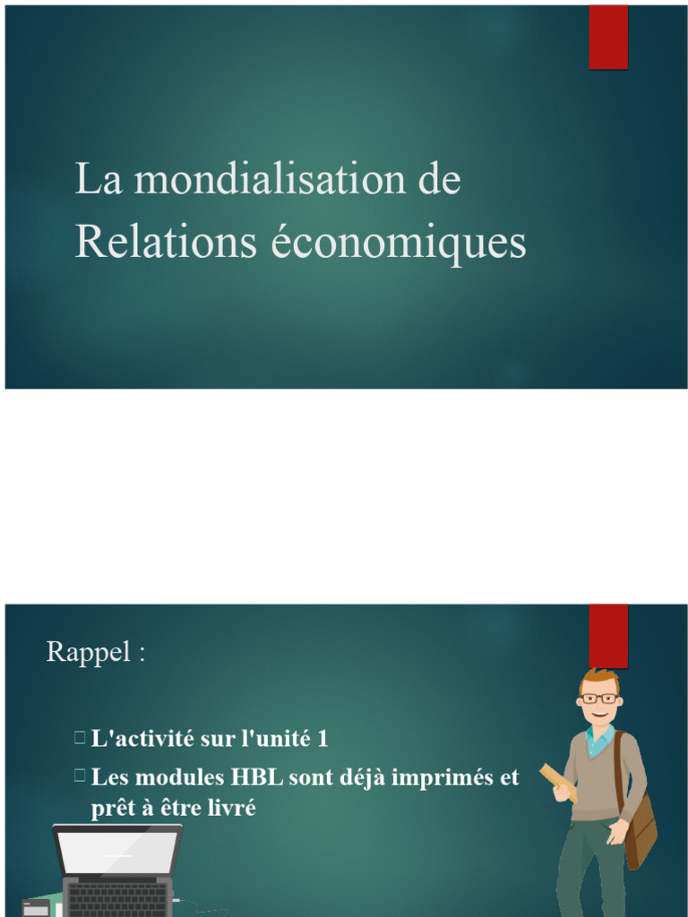 Comprendre la Mondialisation Économique | PDF | Globalisation | Fonds ...
