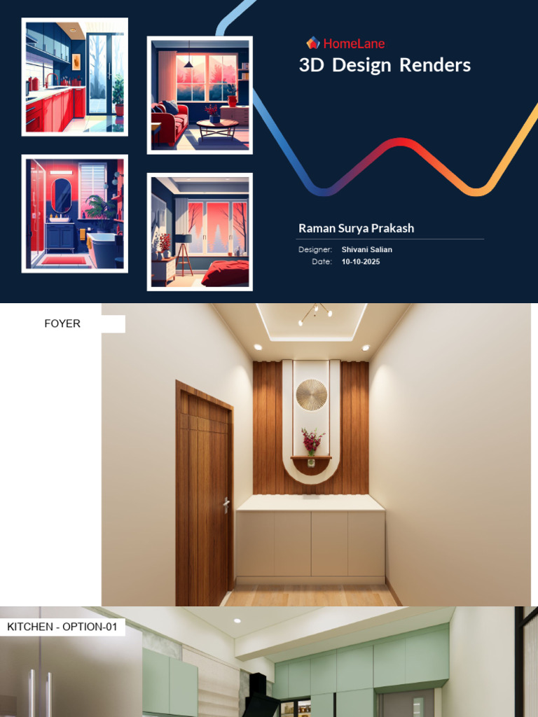 3D Design Renders for Home Interiors | PDF