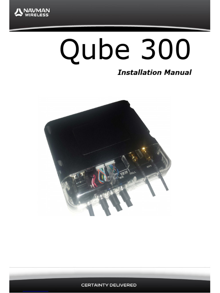 Qube 300 Installation Guide | PDF | Electrical Connector | Global ...