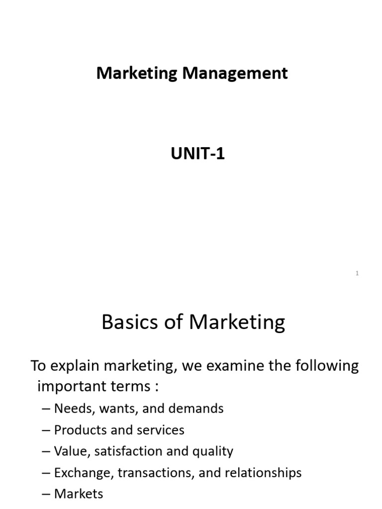 Marketing Management Fundamentals | PDF | Brand | Marketing
