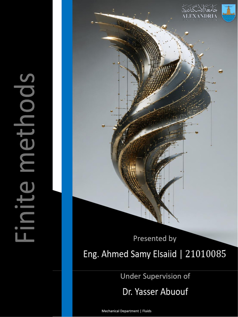 Comparison of CFD Numerical Methods | PDF | Finite Element Method ...