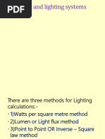 Lighting Design and Calculations Guide | PDF | Lighting | Light