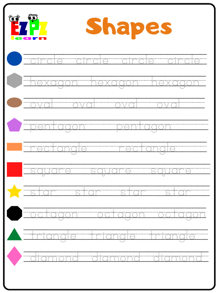 Geometric Shapes Overview | PDF