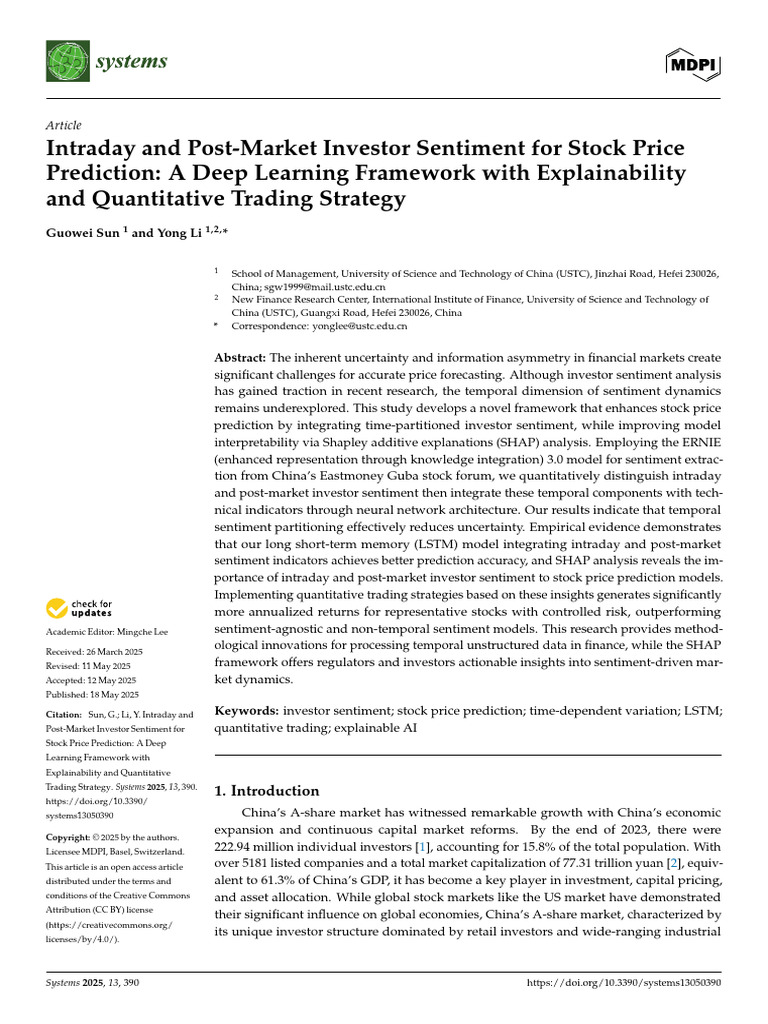 Investor Sentiment and Stock Prediction Insights | PDF | Deep Learning ...