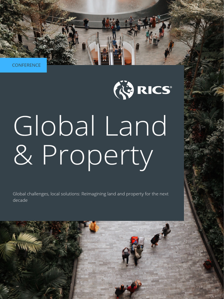 Global Land & Property Conference 2025 | PDF | Climate Resilience ...