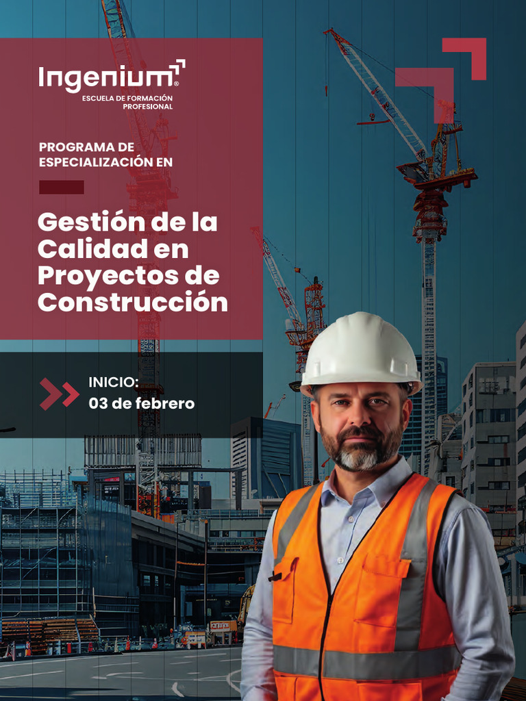 Especialización en Calidad de Proyectos de Construcción | PDF | Sistema ...