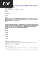 Download Contoh Akta Pendirian LSM by Lutfahakim Syarif H SN97283747 doc pdf