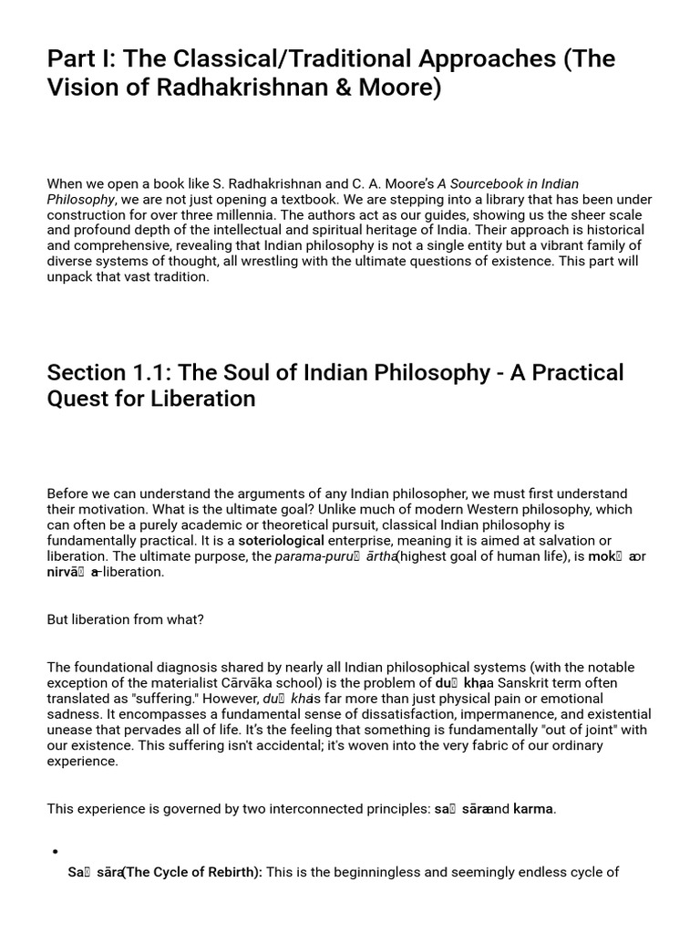 Indian Philosophy Liberation and Knowledge PDF Brahman Vedanta