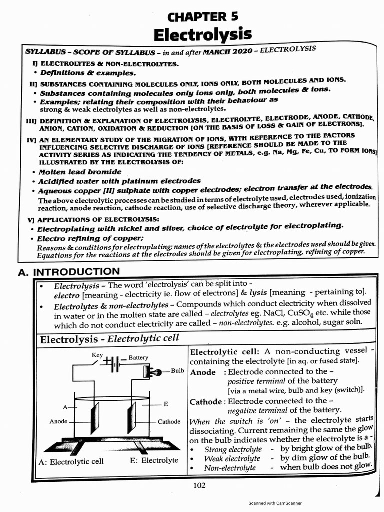 Chemistry Chapter 5 | PDF