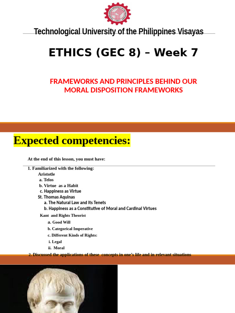 Virtue Ethics and Moral Frameworks Explained | PDF | Virtue | Natural Law