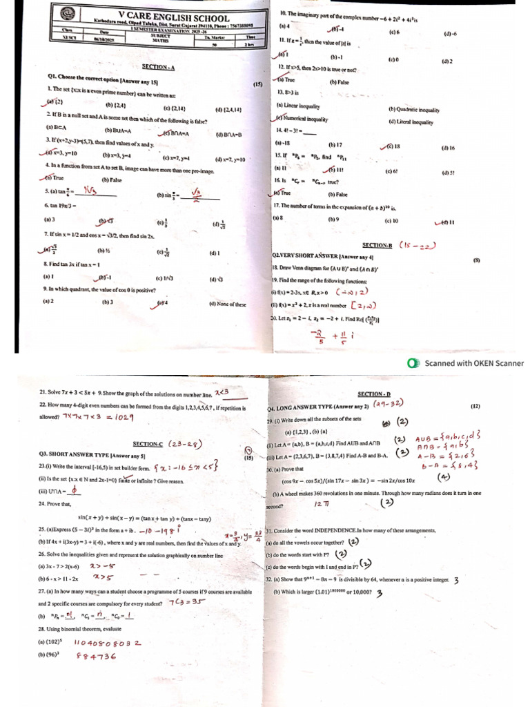 Sem 1 | PDF