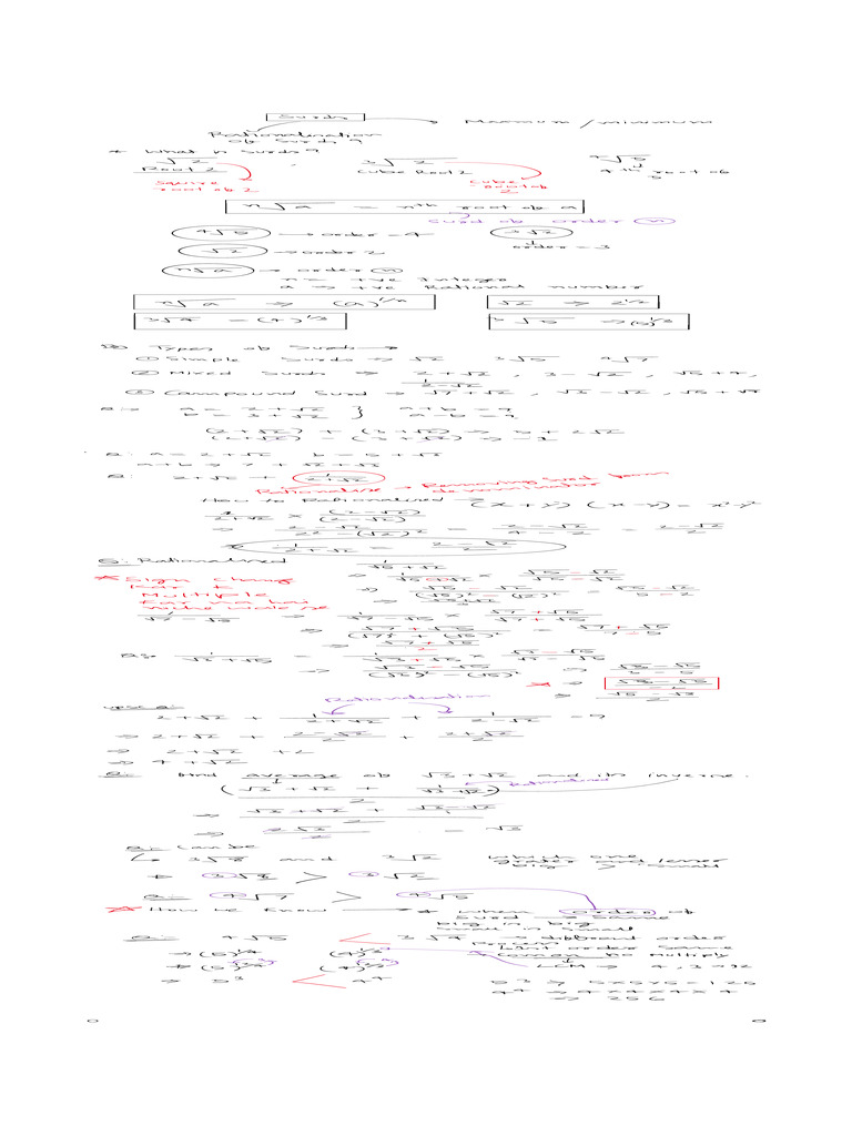 L3 Basc Math Surds | PDF
