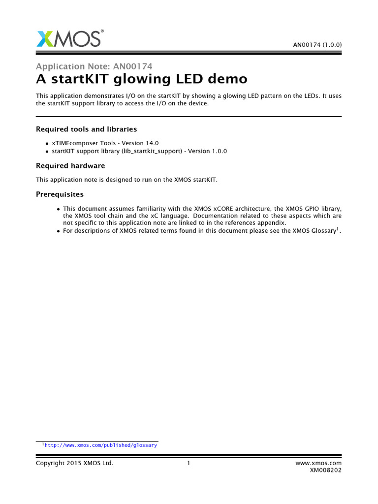 startKIT LED Demo Application Guide | PDF | Library (Computing) | Input ...