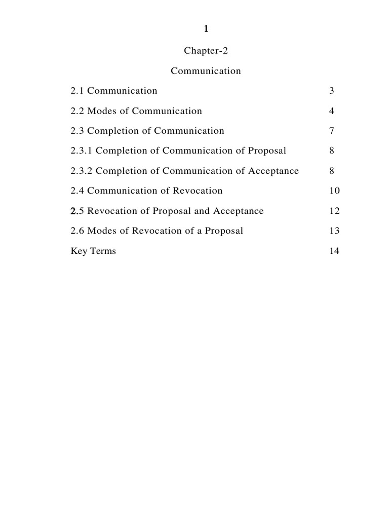 Chapter 2Contract | PDF | Offer And Acceptance | Consent