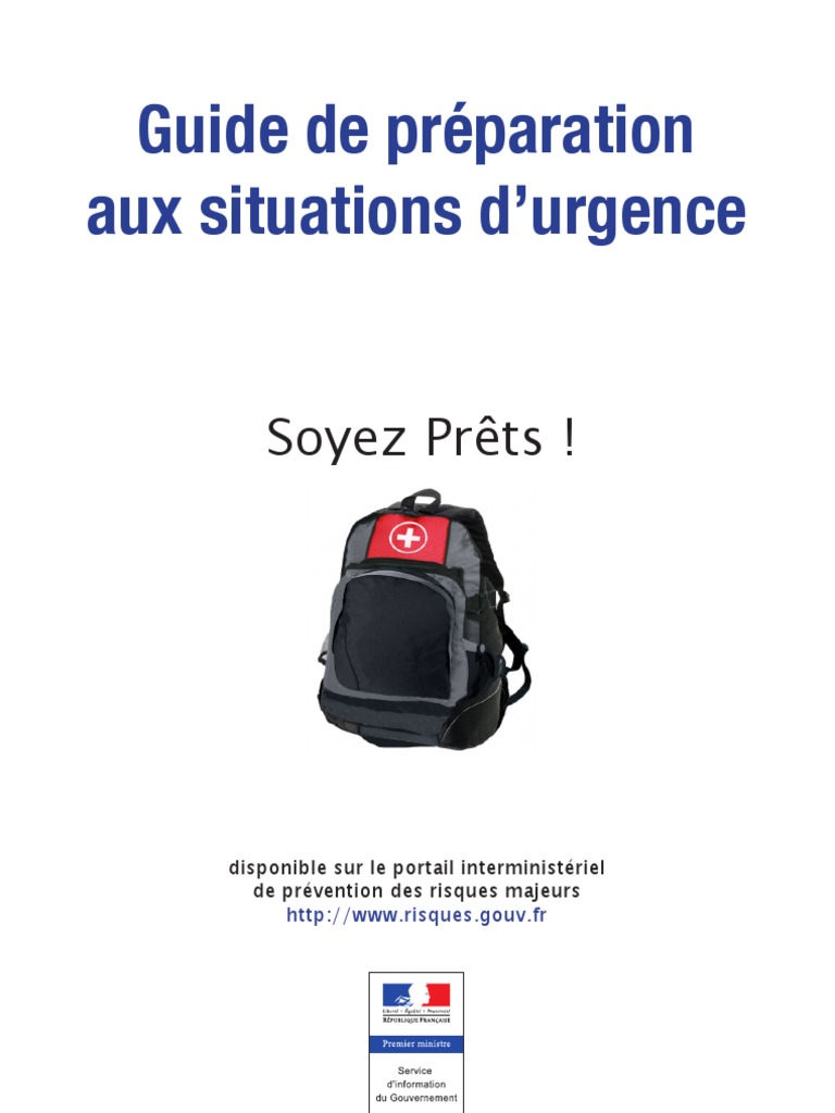 Guide de preparation aux situations d'urgence Gestion des urgences