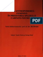 Arta Antropomorfa Feminina Preistoria Spatiului Carpato Nistrean