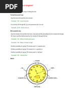 Telling Time in Mandarin Chinese | PDF | Standard Chinese | Chinese ...