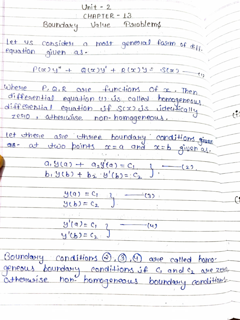 Differential Equations Unit 2 | PDF
