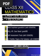 Class 12 Maths Resources by Amit Bajaj | PDF | Determinant ...