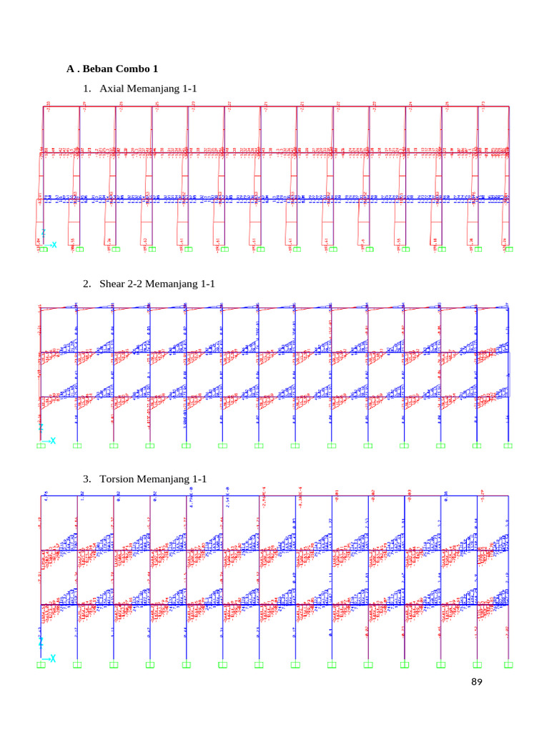 1.lampiran Beban Combo | PDF