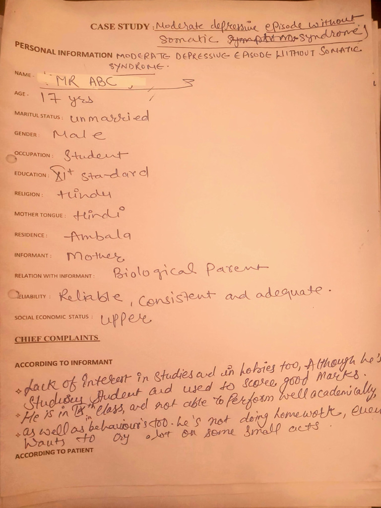 Scanned First Case | PDF