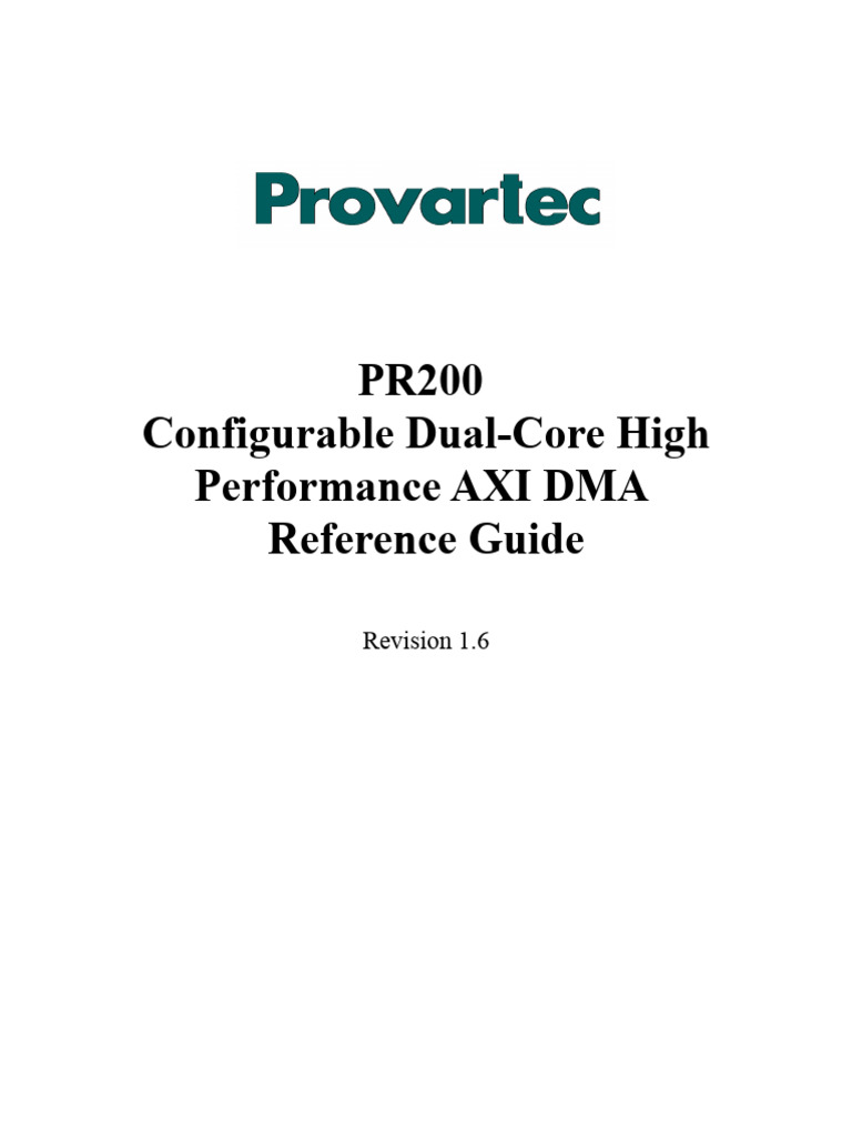 PR200_trm_rev1.6 | PDF | Computer Science | Digital Technology