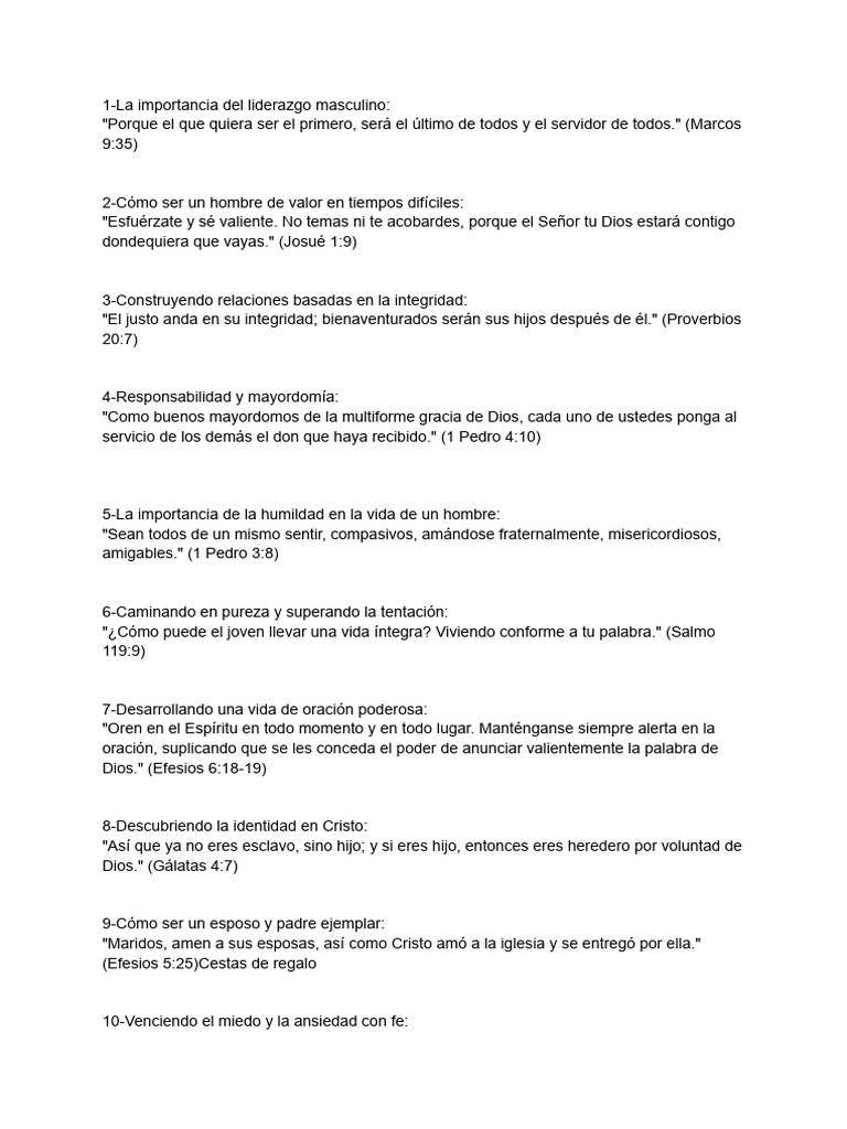 Claves para el Hombre Cristiano Ejemplar | PDF | Cristo (título ...