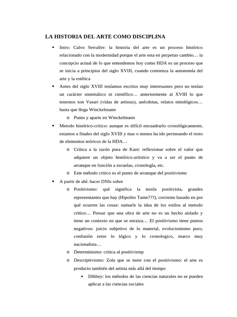 Evolución de la Historia del Arte | PDF | Historia del Arte | Arqueología