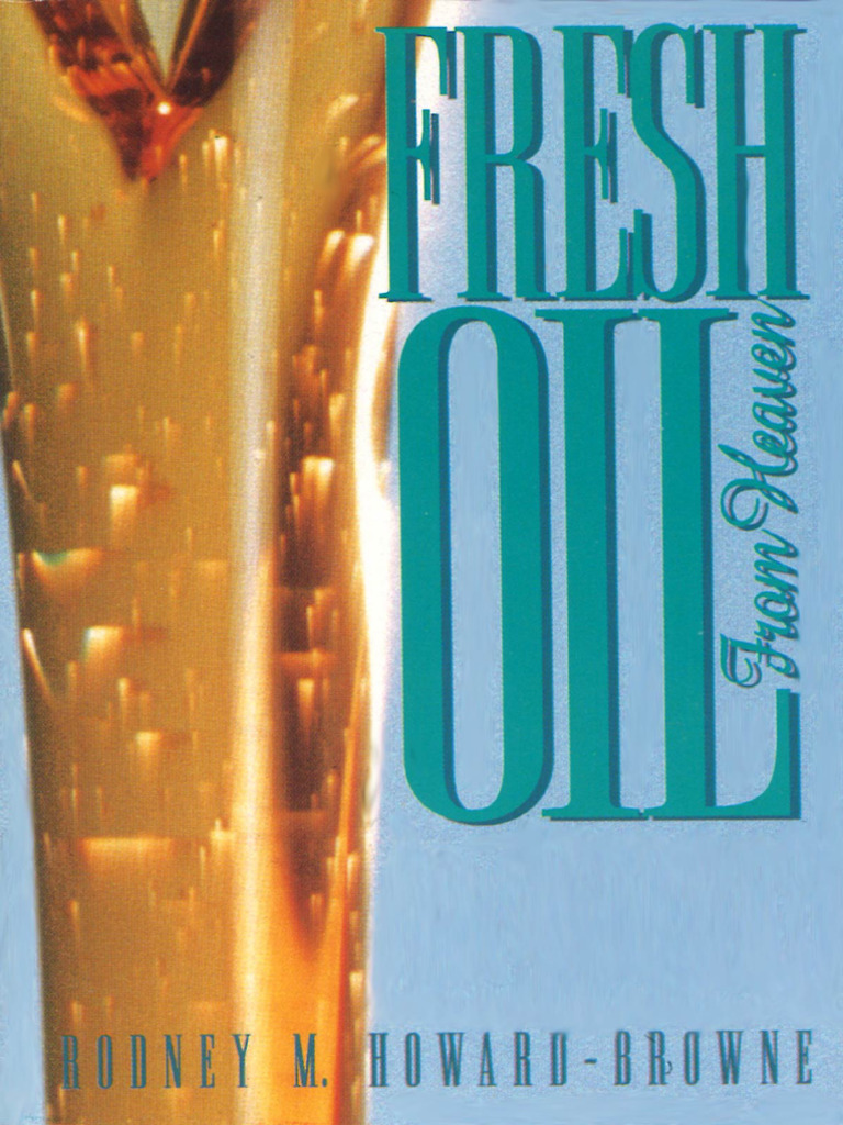 Fresh Oil for Spiritual Renewal | PDF | Jesus | The Gospel