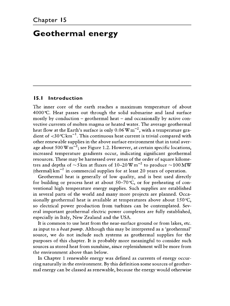 05 Geothermal | PDF