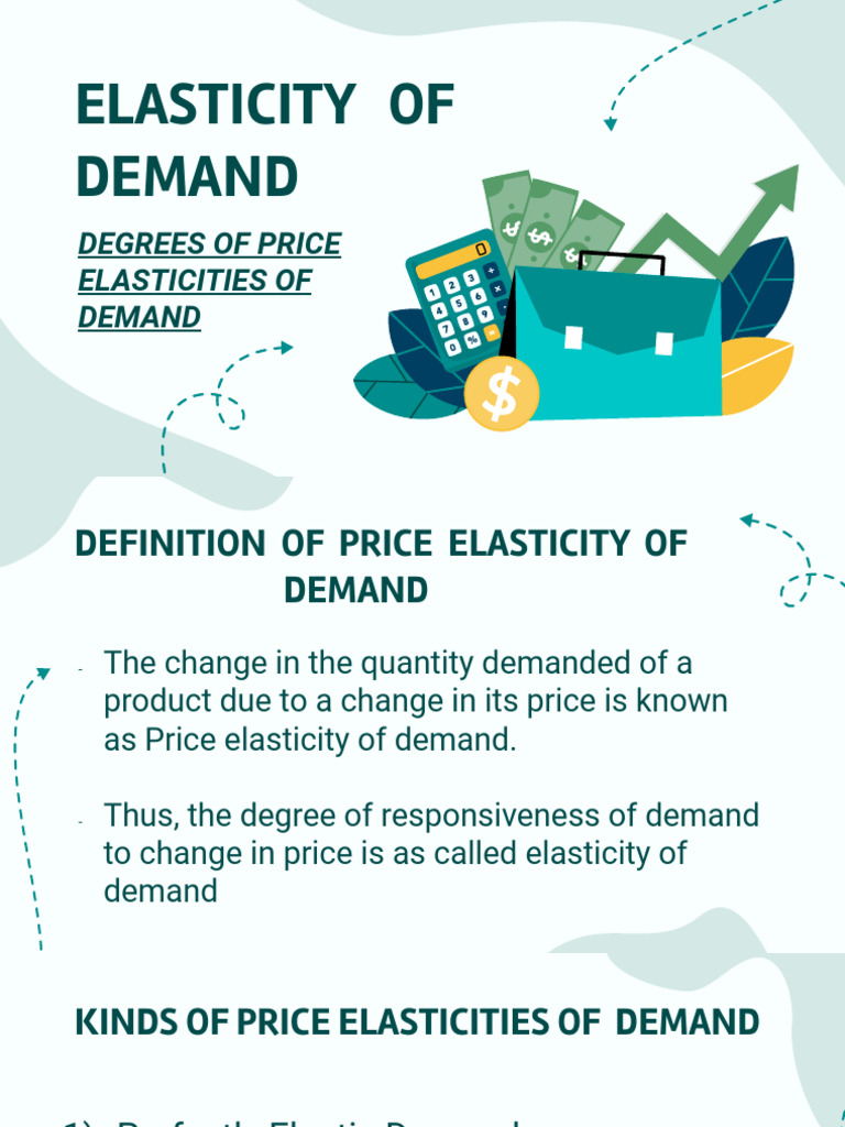 Understanding Price Elasticity of Demand | PDF