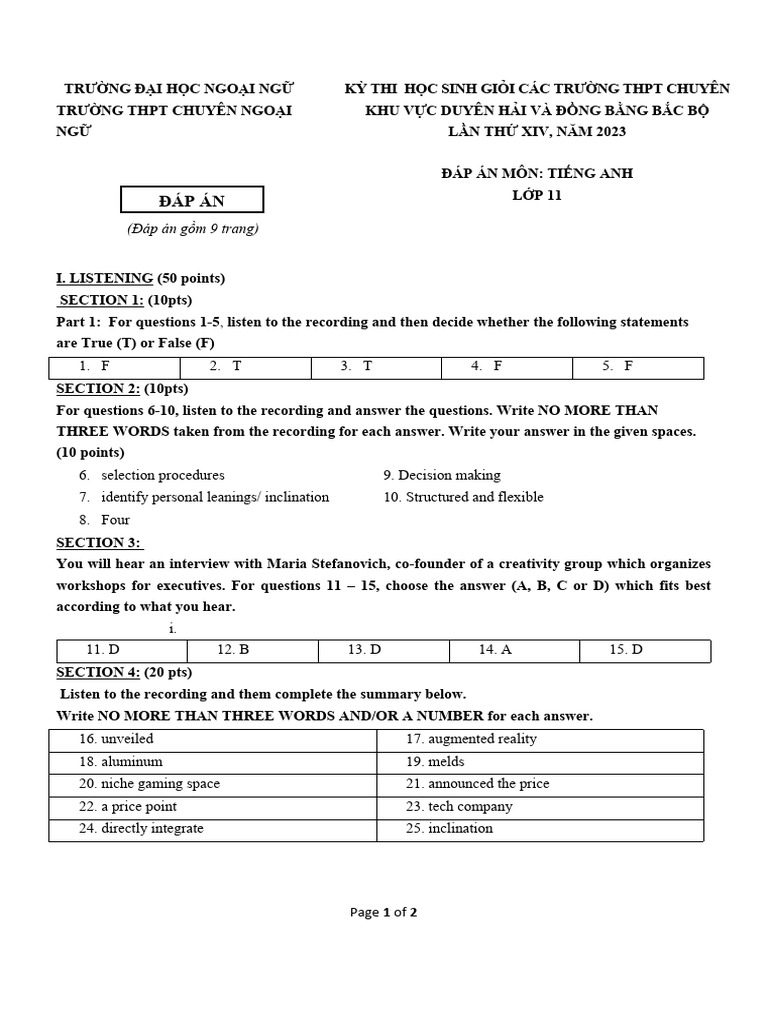 ANSWER KEY %C4%90E%CC%82%CC%80 %C4%90E%CC%82%CC%80 XUA%CC%82%CC%81T CN ...