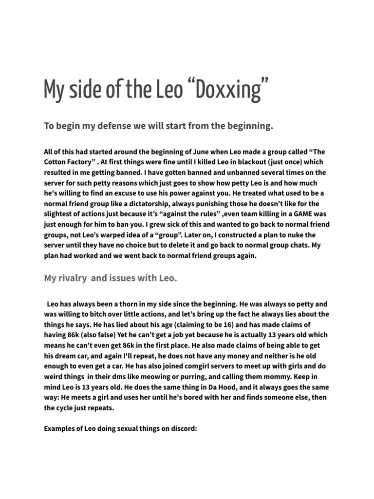 LeodoxUPDATED | PDF
