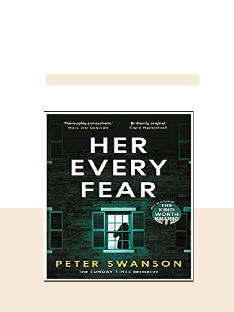 Her Every Fear 1st Swanson Peter Ready to Read | PDF