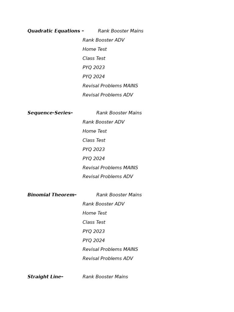 Comprehensive Math Revision Guide | PDF | Integral | Mathematical Objects