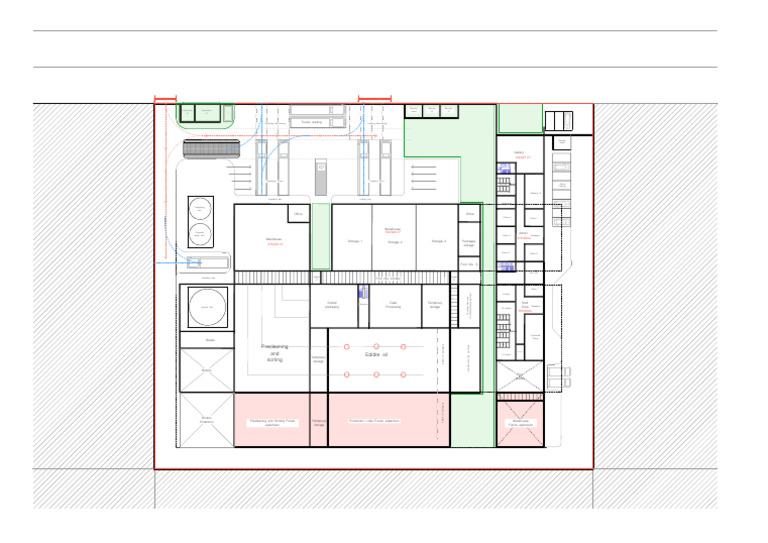 Edible Oil Warehouse Layout Plan | PDF