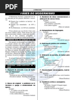 Material Modernismo e Gabarito Prova