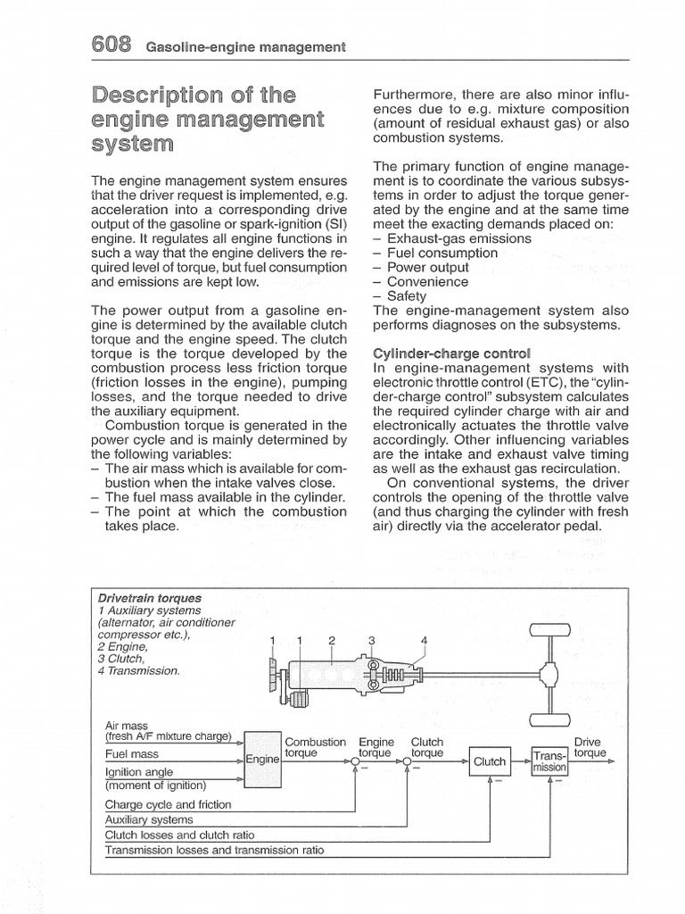 Gasoline Engine Management | PDF