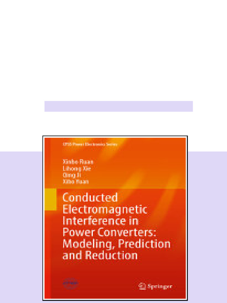 (Ebook) Conducted Electromagnetic Interference in Power Converters ...