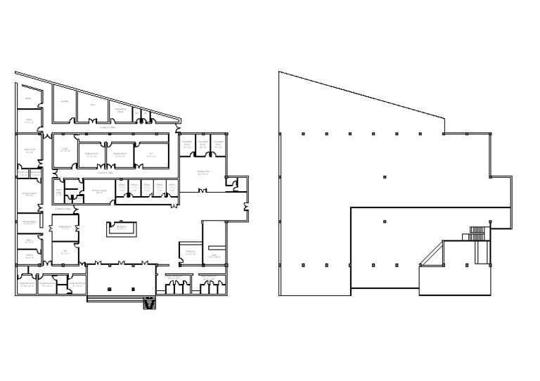 Hospital Floor Plan Dimensions Guide | PDF | Hygiene | Home