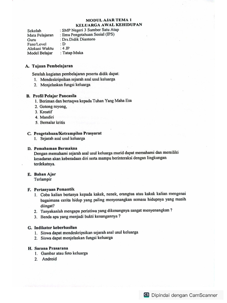 Rpp Pak Didik Oke Ukin | PDF
